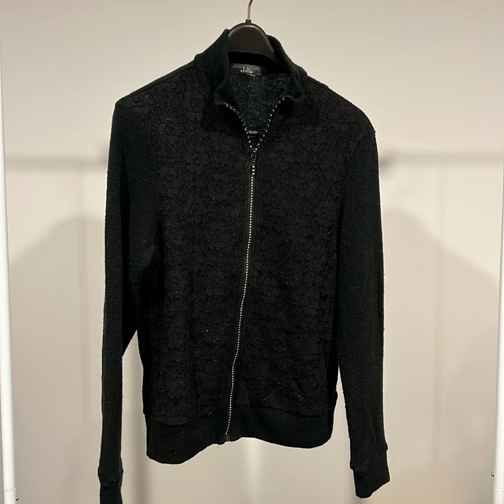Women zip sweater unknown Asian brand ~small